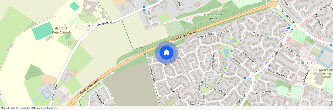 70 Tunbridge Way, 20 Richards Close, TN23 5HW