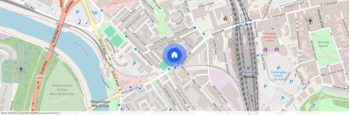Spacious Rooms to Let on Stanley Terrace, Preston
