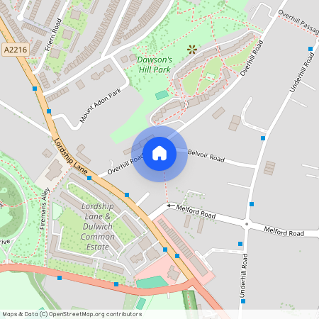 Overhill Road, London, SE22