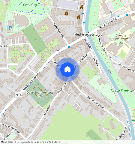 Sint-Annastraat **, 2500 Lier