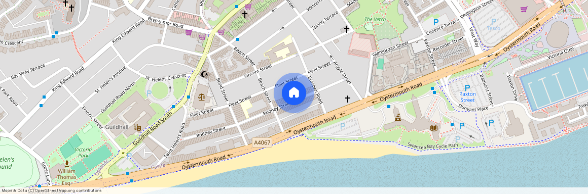 Rodney Street, Swansea, SA1