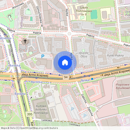 ul. Nyska, Tarnogaj, Krzyki, Wrocław, dolnośląskie