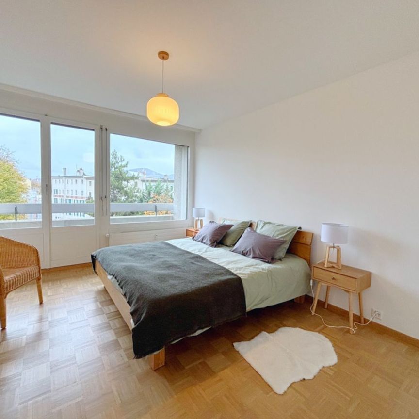 Bel appartement meublé de 3.5p aux Eaux-Vives - Foto 1