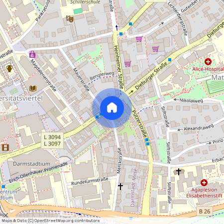 Dieburger Straße 1, 64283, Darmstadt