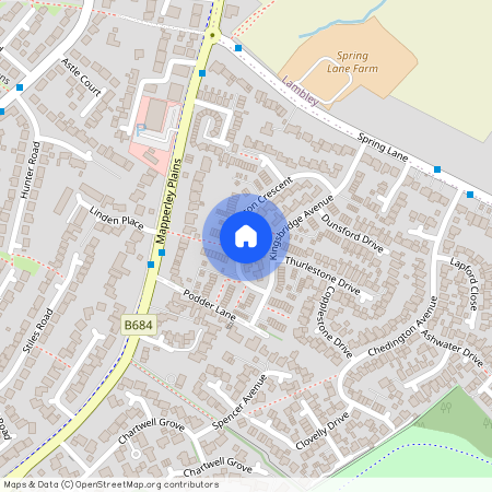 Okehampton Crescent, Nottingham, NG3, Okehampton Crescent, Mapperley, NG3