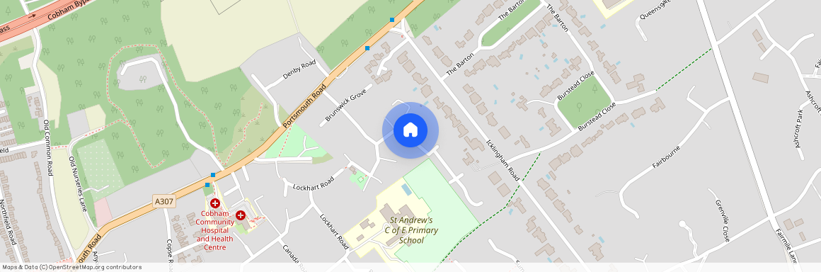 St. Andrews Gardens, Cobham, Surrey, KT11