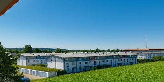 möbliertes Apartment, Balkon mit schönem Ausblick, zentral in FFB - Photo 3