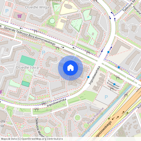 ul. Samolotowa, Gocław, Praga-Południe, Warszawa, mazowieckie