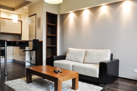 Apartament wynajem Poznań City Park Wyspiańskiego balkon - Zdjęcie 4