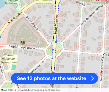 1 Zimmer Berlin Grunewald mieten Untervermietung Möbeliert. - Photo 1