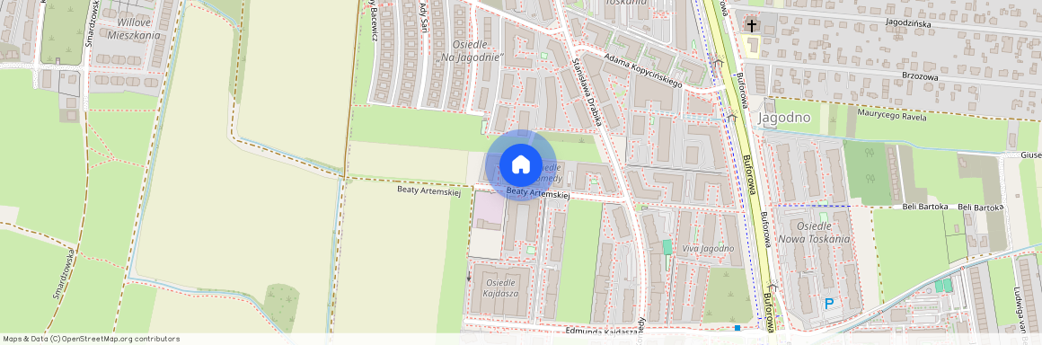 Beaty Artemskiej, Jagodno, Krzyki, Wrocław, dolnośląskie