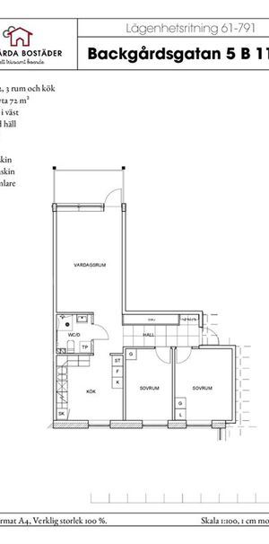 Backgårdsgatan 5 B - Foto 2