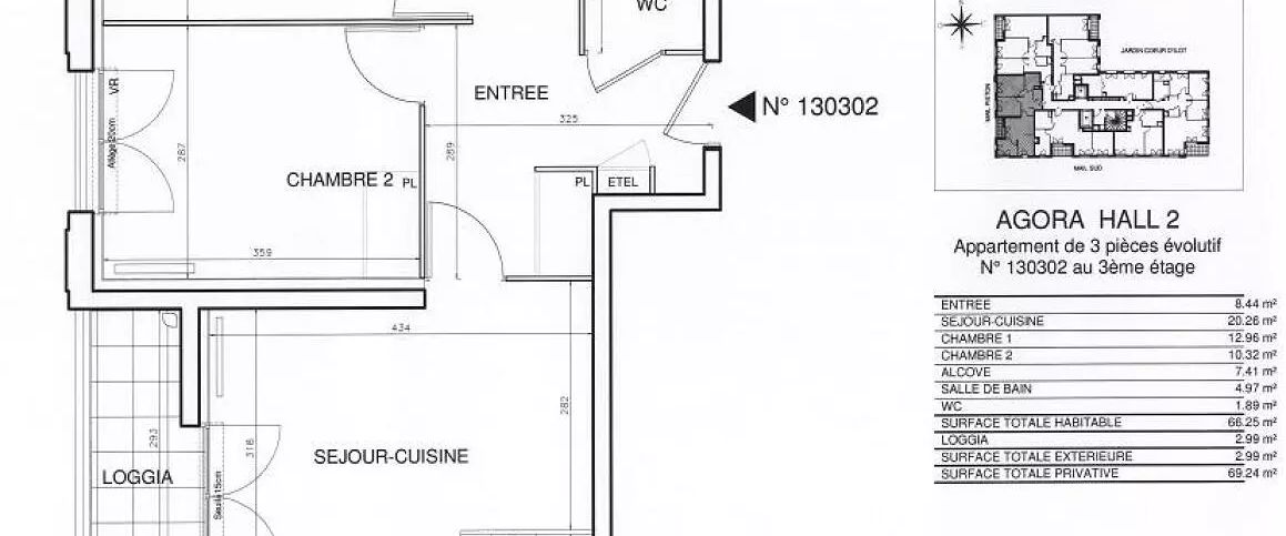 location Appartement T3 DE 65.9m² À BOBIGNY - Photo 1