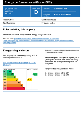 1 bedroom terraced house to rent - Photo 5