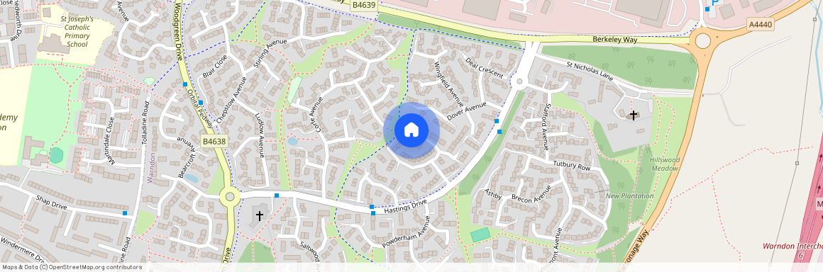 Bamburgh Crescent, Warndon Villages, Worcester, WR4