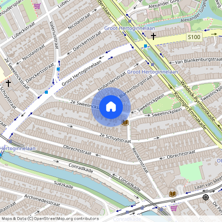 Sweelinckplein en omgeving, 2517 GZ, 2e Sweelinckstraat, Den Haag