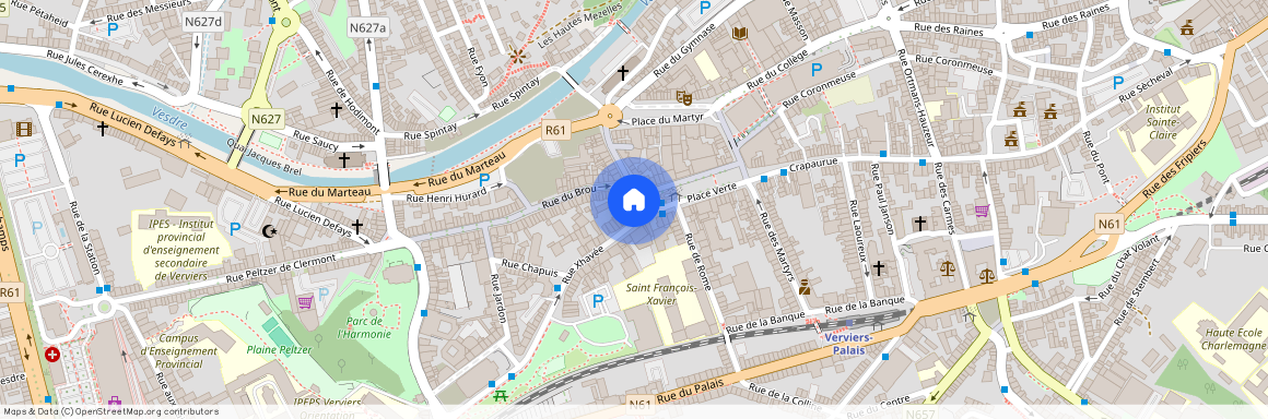 Place Verte, 46/48, 4800, Verviers