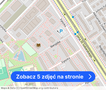 2-pokojowe mieszkanie, 44,7 m² — ul. Iberyjska, Stegny, Mokotów - Zdjęcie 1
