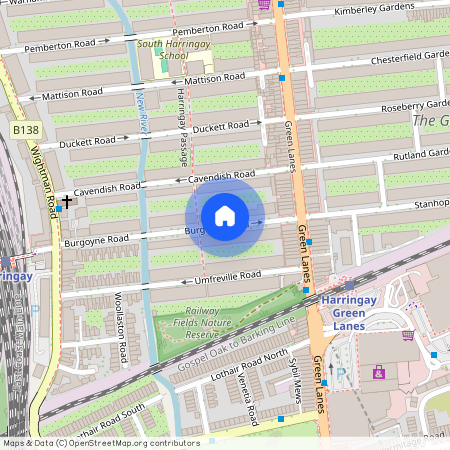 Burgoyne Road, London, N4