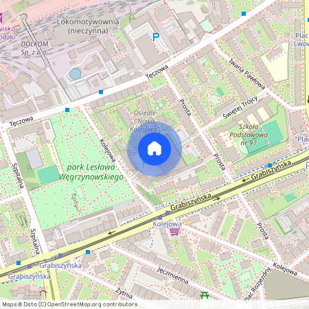 ul. Kolejowa, Przedmieście Świdnickie, Stare Miasto, Wrocław, dolnośląskie