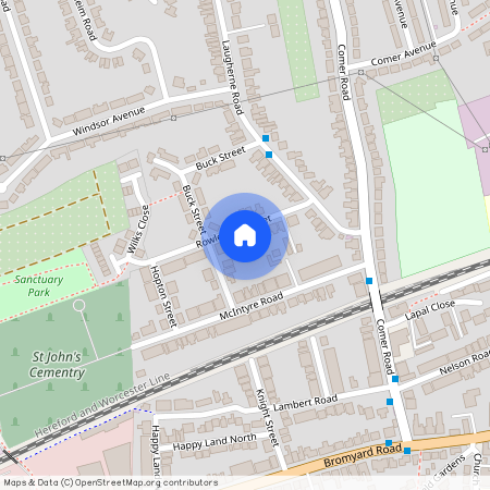 Rowley Hill Street, Worcester, Worcestershire, WR2