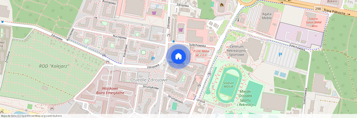 Osiedle Zdrojowe, Centrum, Zielona Góra, lubuskie