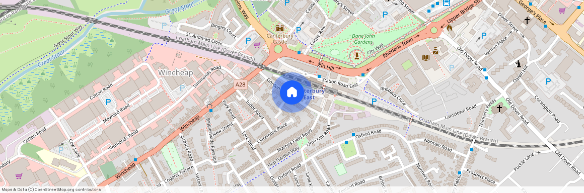 Gordon Road, Canterbury, Kent, CT1