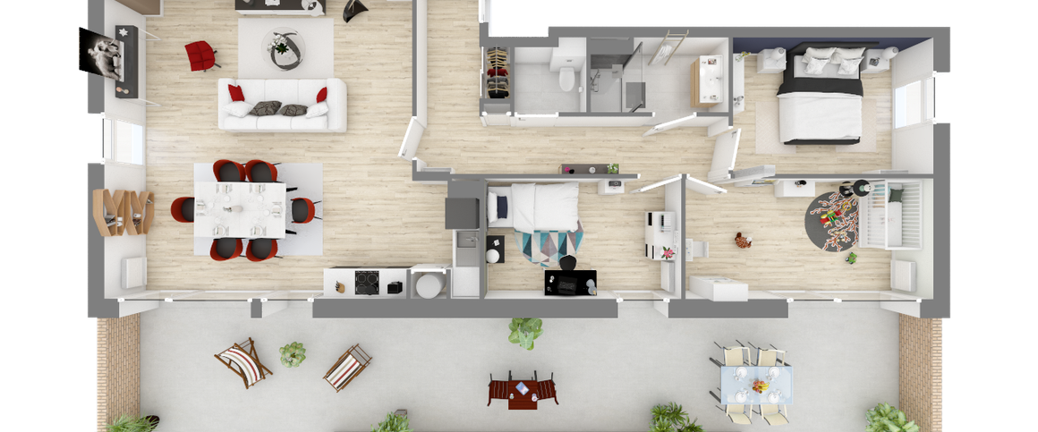 APPARTEMENT 4 PIECES AVEC TERRASSE - EN BORD DE LOIRE - Photo 1