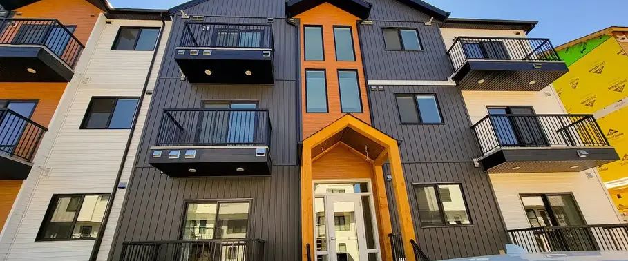 2 Bedroom 2 bath with an island at Nordic Village (Secord West) | 856 Secord Boulevard Northwest, Edmonton - Photo 1