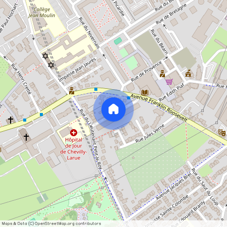 Allée du Président Kennedy, Francja, Chevilly-Larue