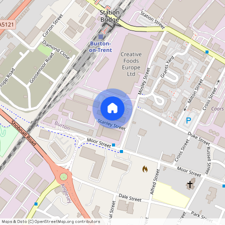 Fleet Street, Staffordshire, Burton upon Trent, DE14