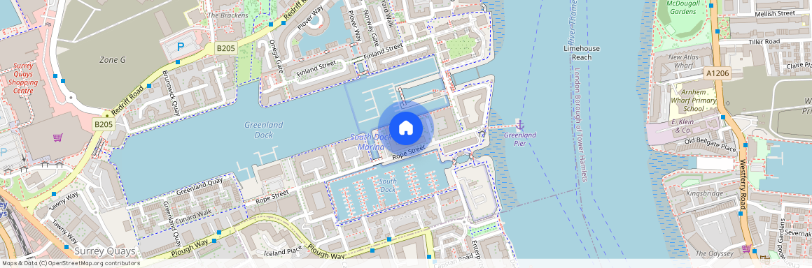 Rainbow Quay, Canada Water, London, SE16