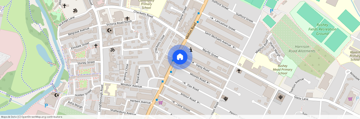 Melton Road, Leicester, Leicestershire, LE4