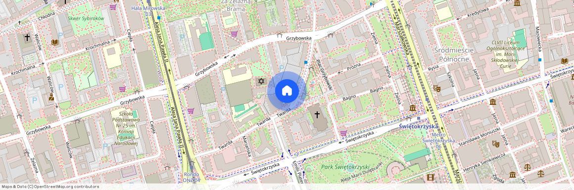 ul. Twarda, Śródmieście Północne, Śródmieście, Warszawa, mazowieckie