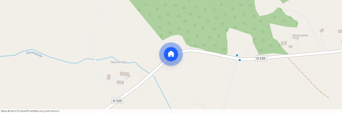 Glindran Skarendal, Björkvik