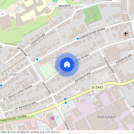 Martin-Luther-Str., 97616 Bayern - Bad Neustadt a.d. Saale