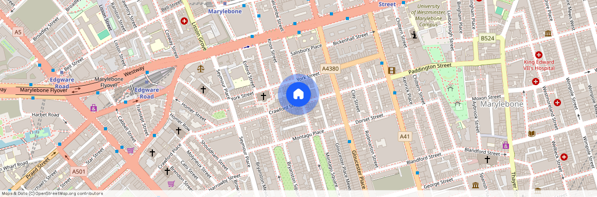 Upper Montagu Street, Marylebone, London, W1H