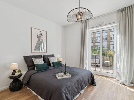 Eleganz und Komfort: 2-Zimmer-Wohnung mit Balkon und hochwertiger Einbauküche - Photo 5