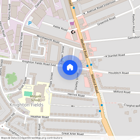 Knighton Fields Road East, Leicester LE2