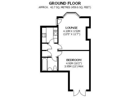 1 bed flat to rent in Alexandra House, Starcross, EX6 - Photo 3