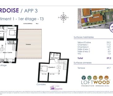 Location Appartement 3 pièces 59m² TOULOUSE 31200 - Photo 4