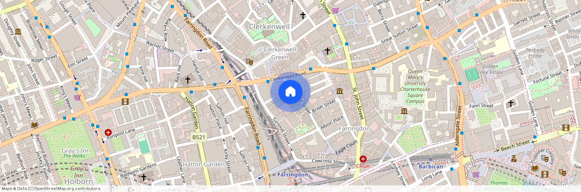 Dickens Court, 13-16 Britton Street, EC1M