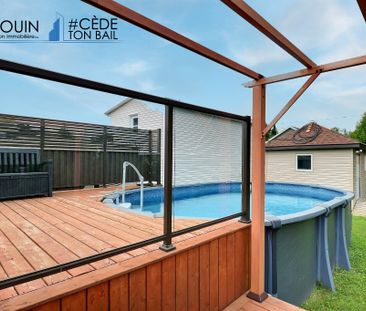 Maison à étage | 4 ch 3 s-d-b | Haute-Saint-Charles | Piscine - Photo 2