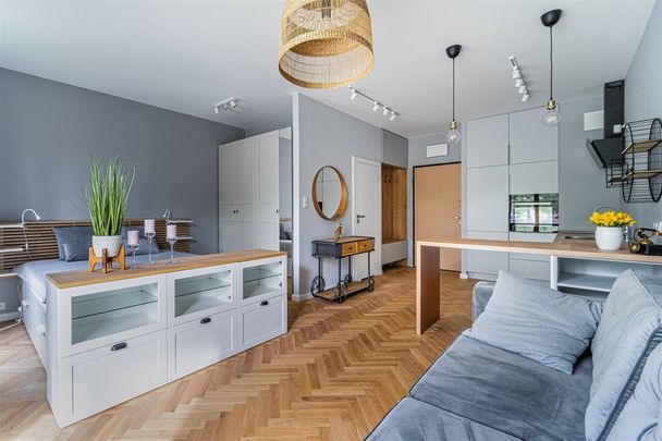 Przestrzenne studio 38m2, Wilanów, ul. Zdrowa - Photo 1