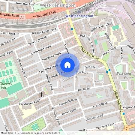 Perham Road, Barons Court, W14