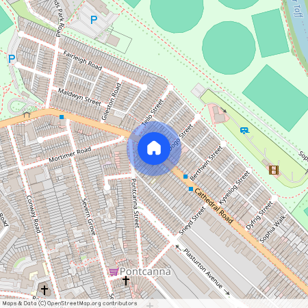 Cathedral Road, CF11 9PN, Pontcanna