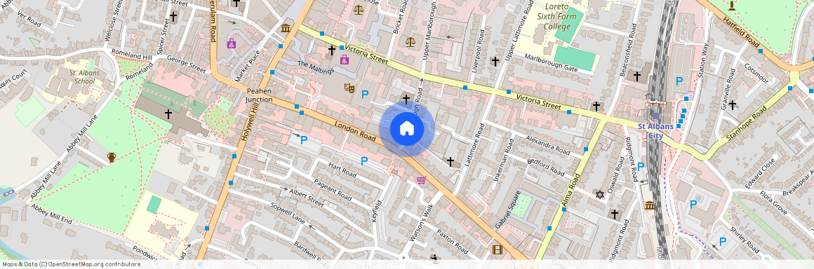 Benedictine Place, St. Albans, Hertfordshire, AL1