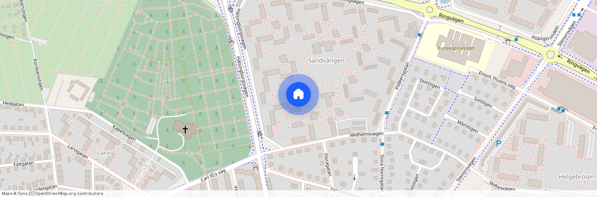 Hälsingborgsvägen 10B, Sandvången