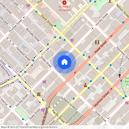 Unit# 1404, 1252 Hornby Street, V6Z 1W2, Downtown Vancouver