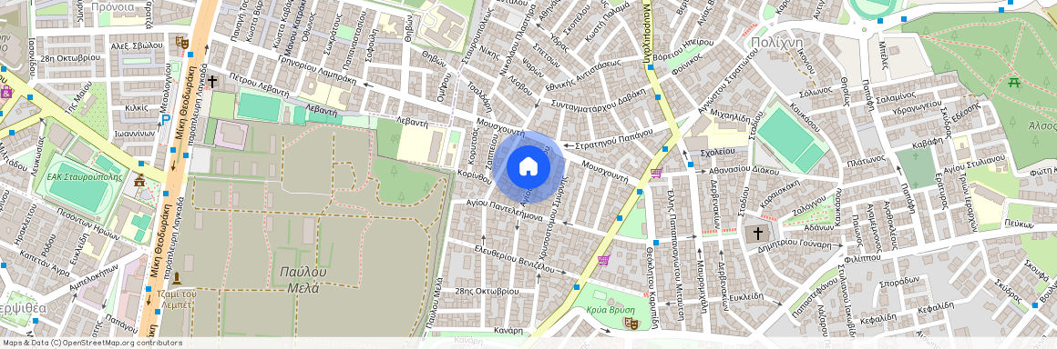 Άγιος Παντελεήμονας - Κέντρο (Πολίχνη)